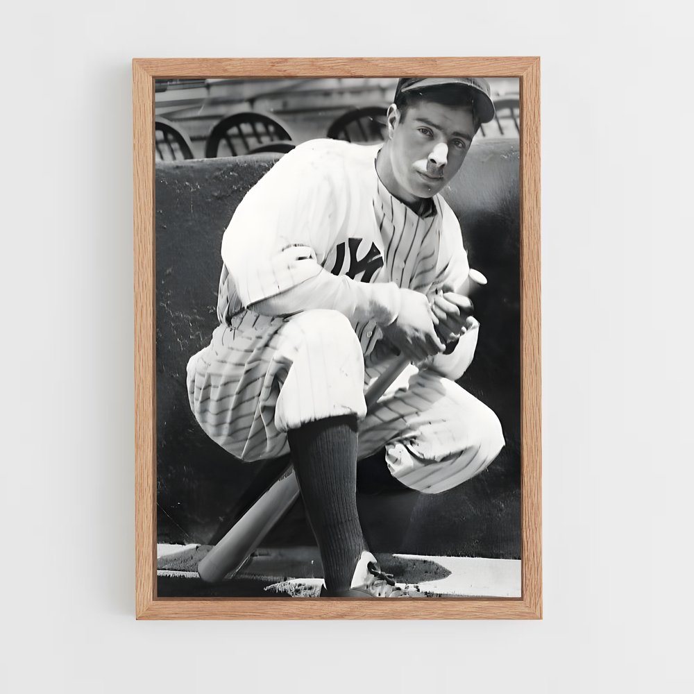 Poster Joe de dimaggio – affiche Baseball (vue 4)